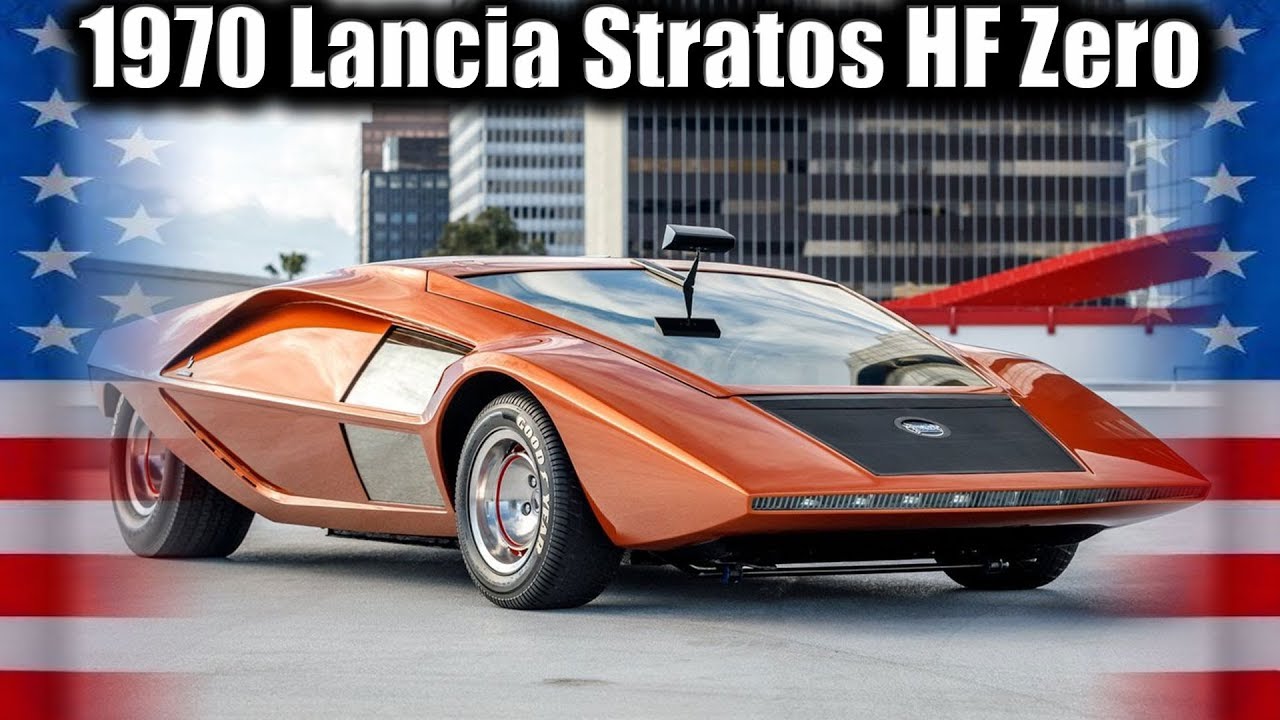 Крутые Тачки. Итальянка 1970 Lancia Stratos HF Zero в Калифорнии