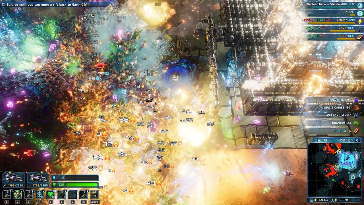 The Riftbreaker Survival (Brutal 5x) on Desert