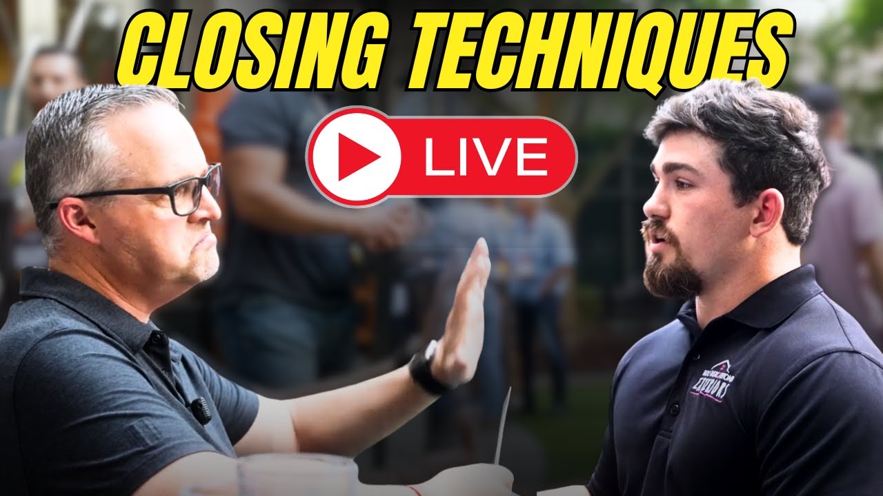LIVE Objection Handling // How To Get Buyers To Say Yes Today!
