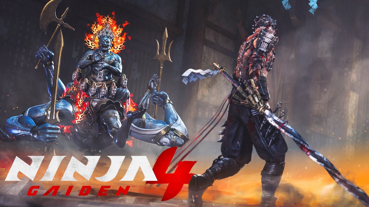 Sanzeon - Бой с боссом без урона (СЛОЖНЫЙ РЕЖИМ) NINJA GAIDEN 4