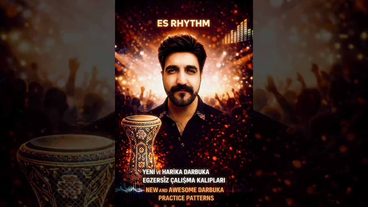YENİ DARBUKA ÇALIŞMA KALIPLARI -NEW DARBUKA PRACTICE PATTERNS 2/4                       125 -145Bpm