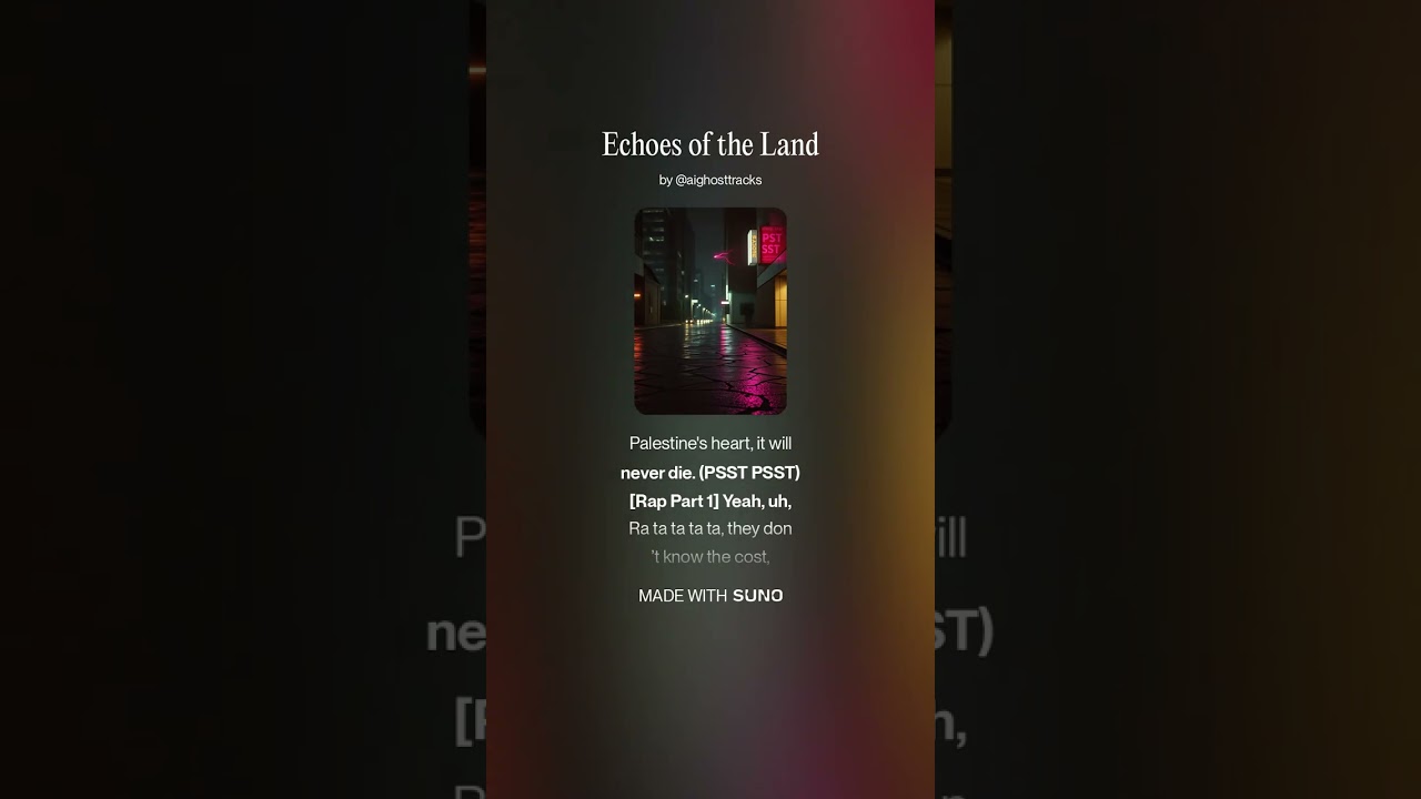 Echoes of the Land 8 #emo #emomusic #emotrap #music #newmusic (Lyrics Video)