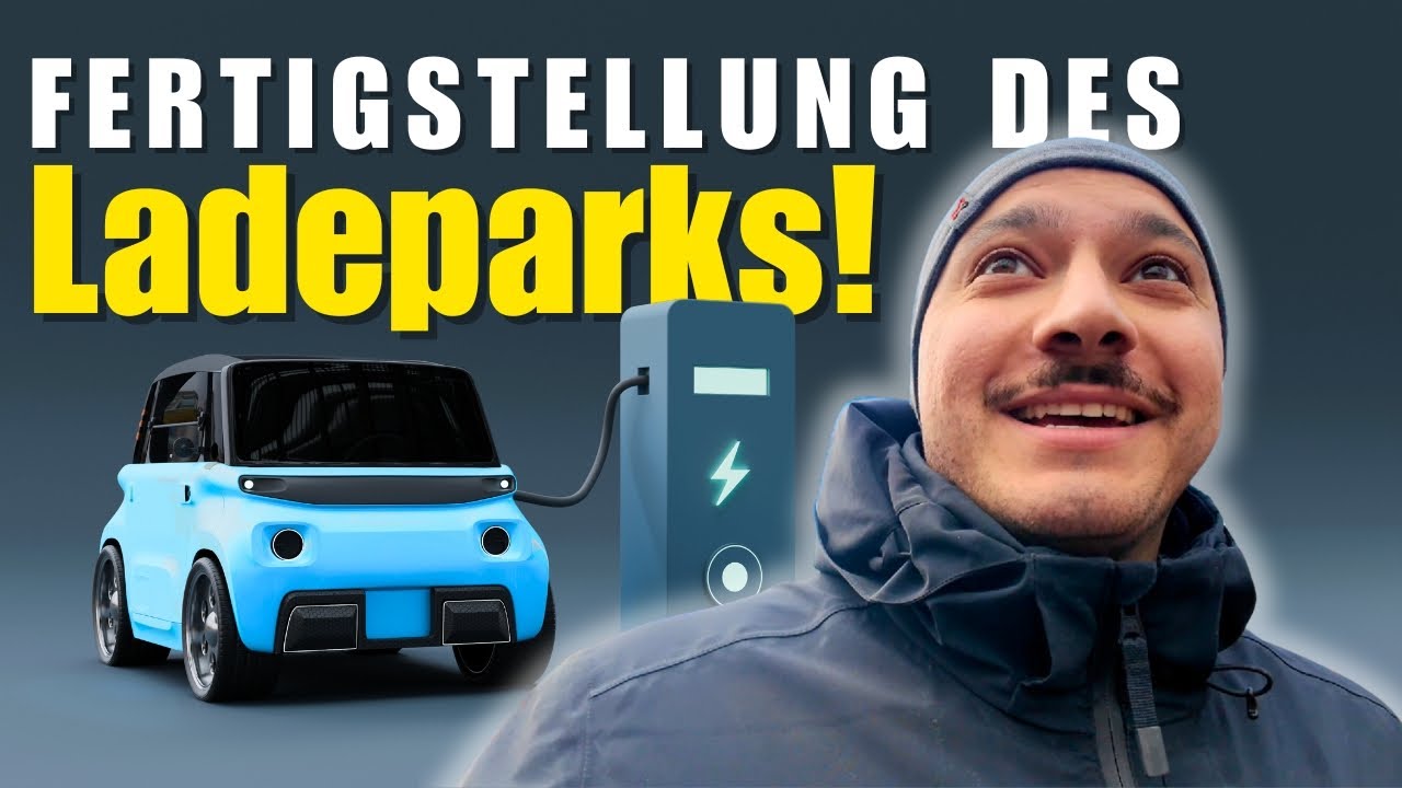 2000m Kabel & große Pläne: Fertigstellung des Ladeparks! 💪 [Hatech-Vlog]