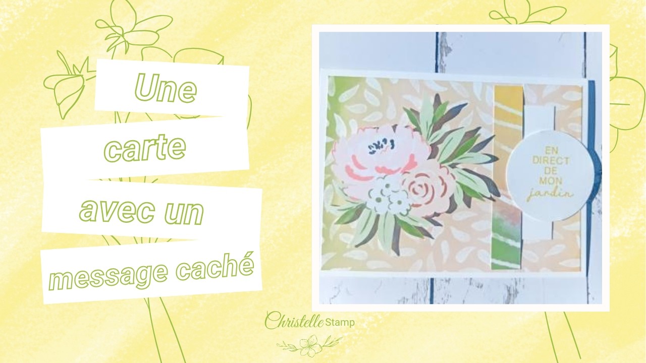 Une carte avec un message caché