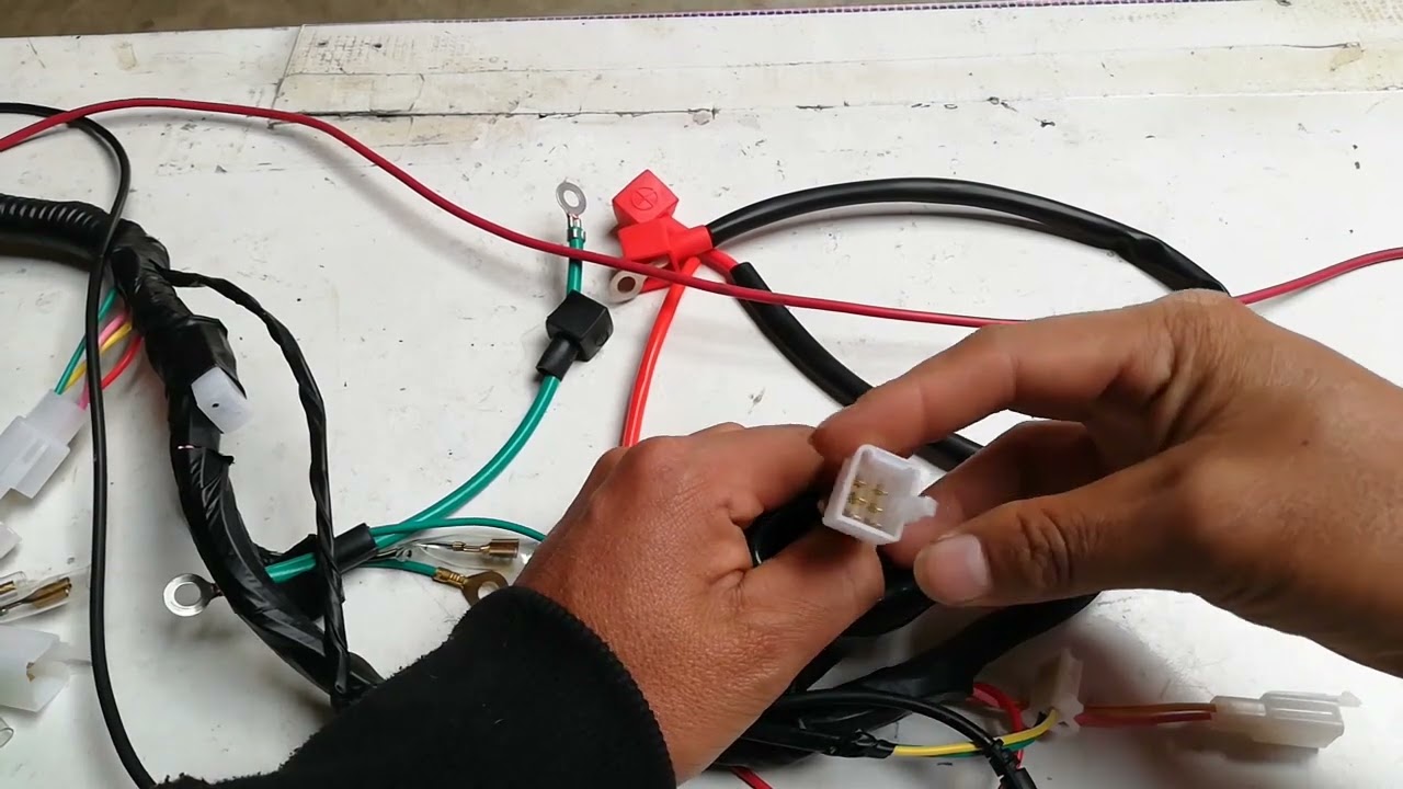 Cableado eléctrico COMPLETO de la moto