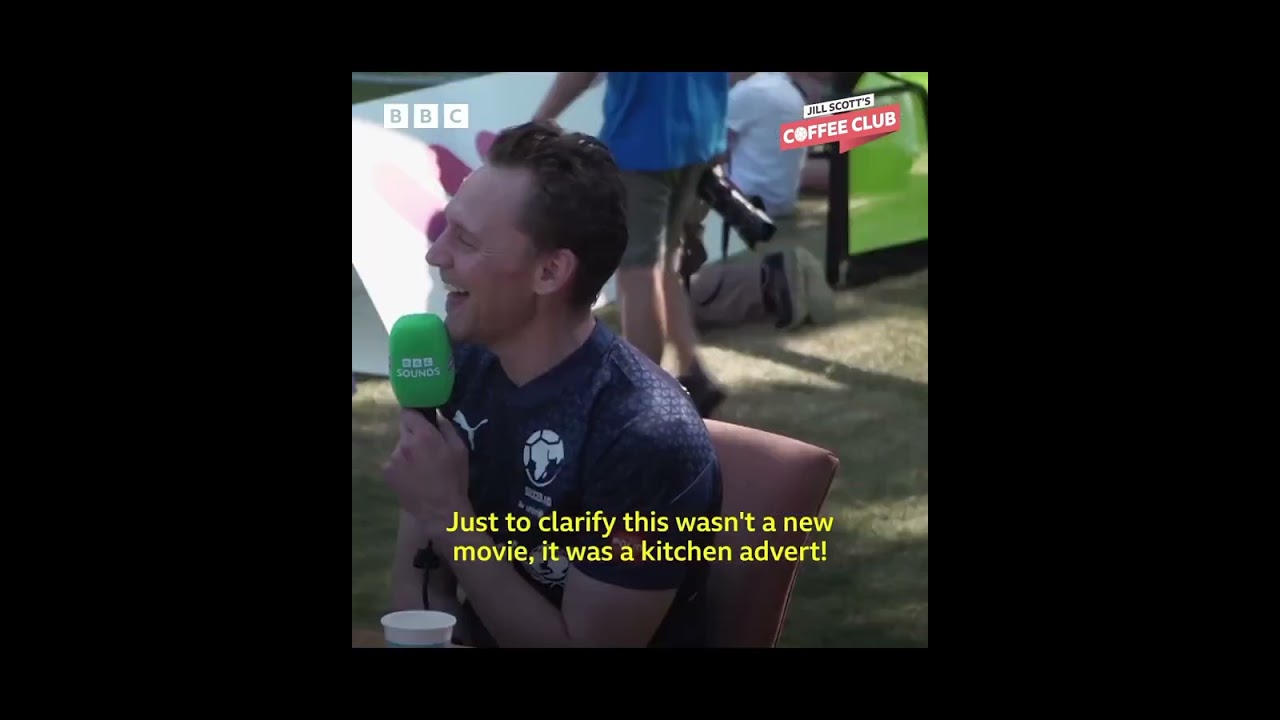 Tom Hiddleston and Jill Scott Soccer Aid