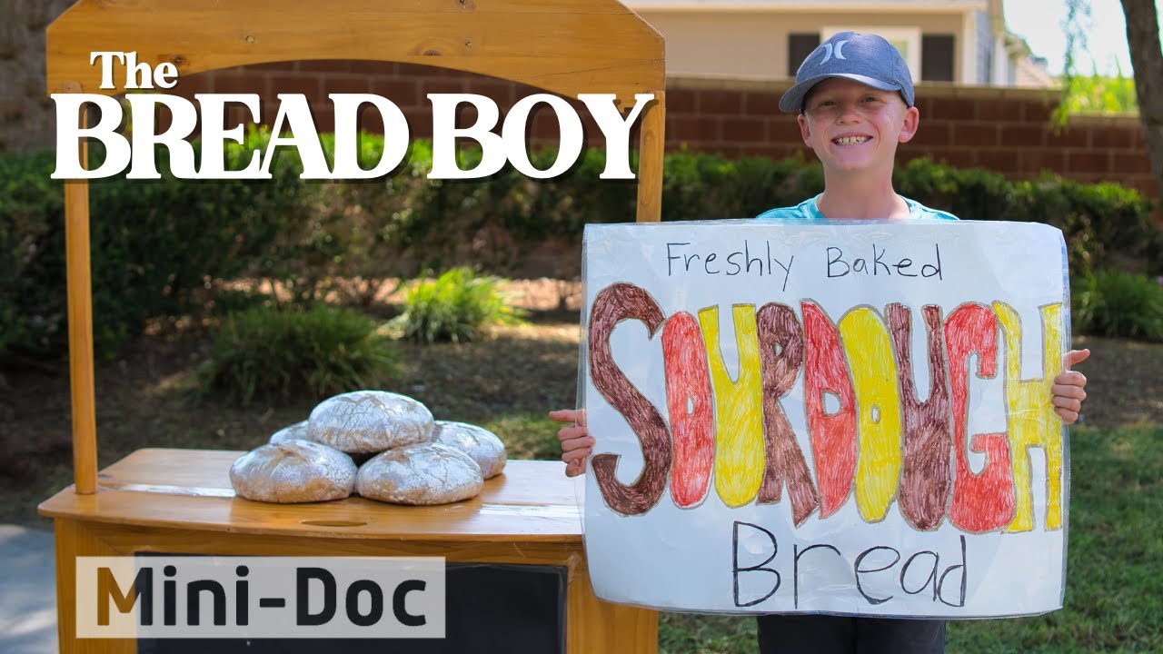 Amazing Kid Entrepreneur Sells Sourdough Bread