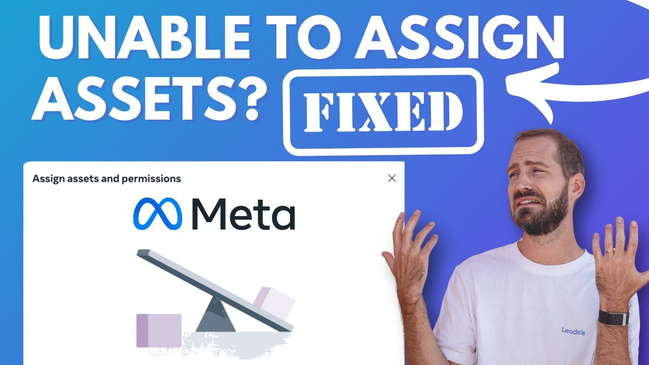 How to EASILY Solve 'Unable to Assign Assets' in Meta Business Suite [2026]