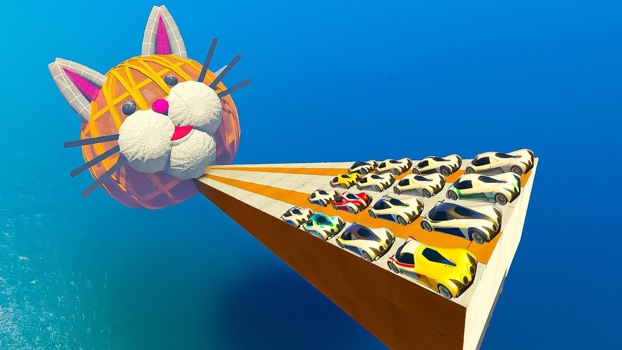MEGA RAMPA MIAO MIAO !!! 🐷GARE🐷 GTA 5 ONLINE