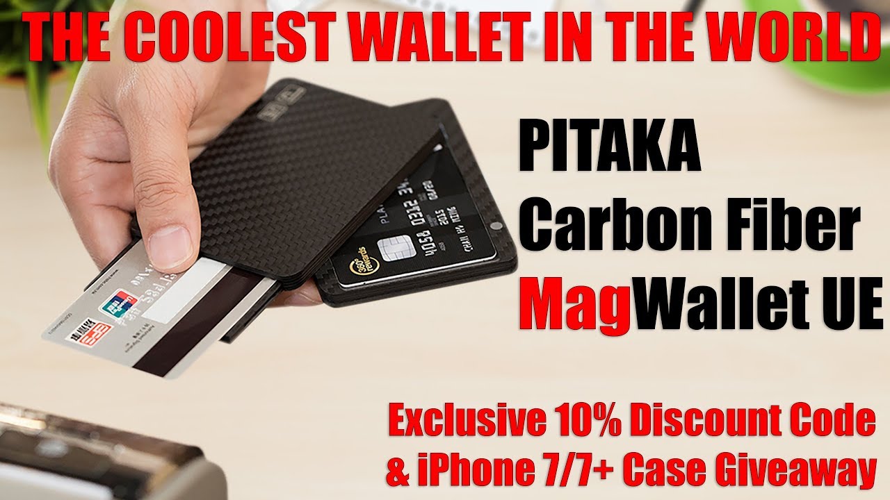 Pitaka Carbon Fiber MagWallet UE & Giveaway