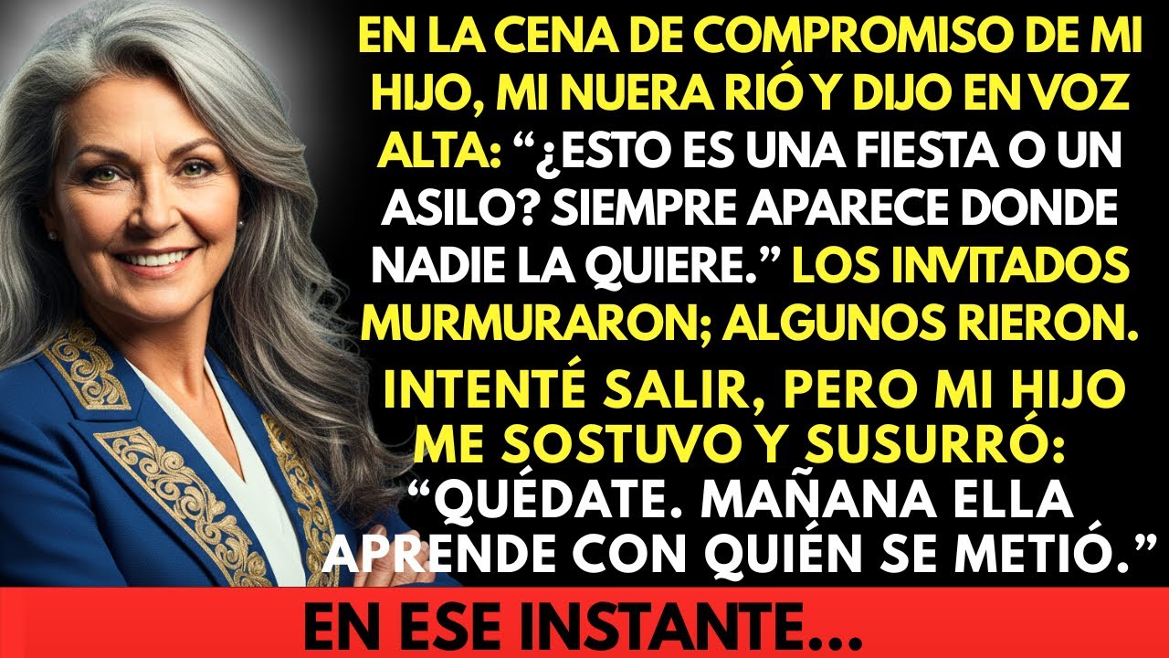 “¿Esto Es Una Fiesta O Un Asilo?”, Dijo Mi Nuera En La Cena… Y Al Día Siguiente Rogó...