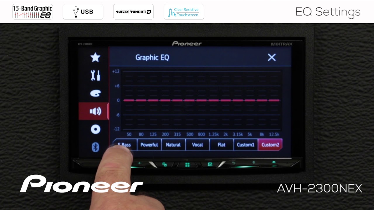 How To - EQ Settings on Pioneer AVH-NEX In Dash Receivers 2017