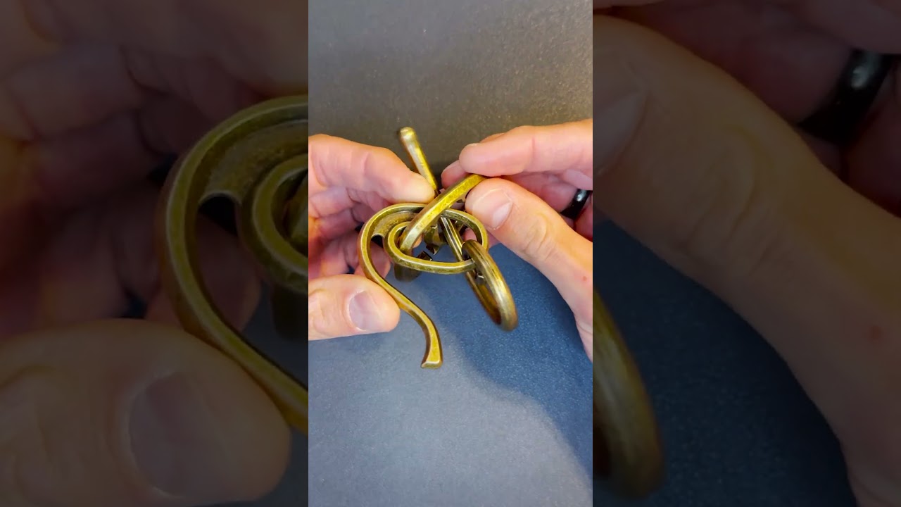 {185} Only 1% Solve This Puzzle on the First Try - Hanayama Cast Enigma Disassembly