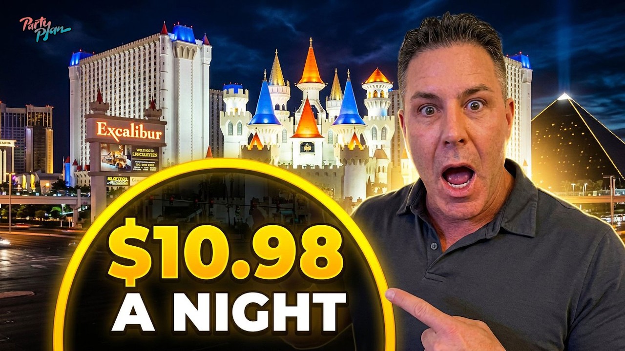 $10 Las Vegas Castle Stay? Full Excalibur Tour, Room Review, and Honest Pros & Cons