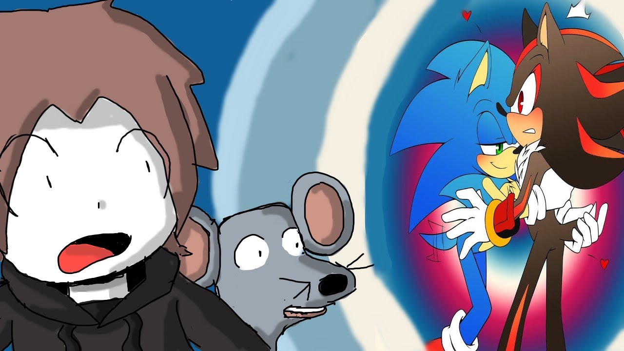 Reading Sonadow Fan Fiction (NOT FOR KIDS)
