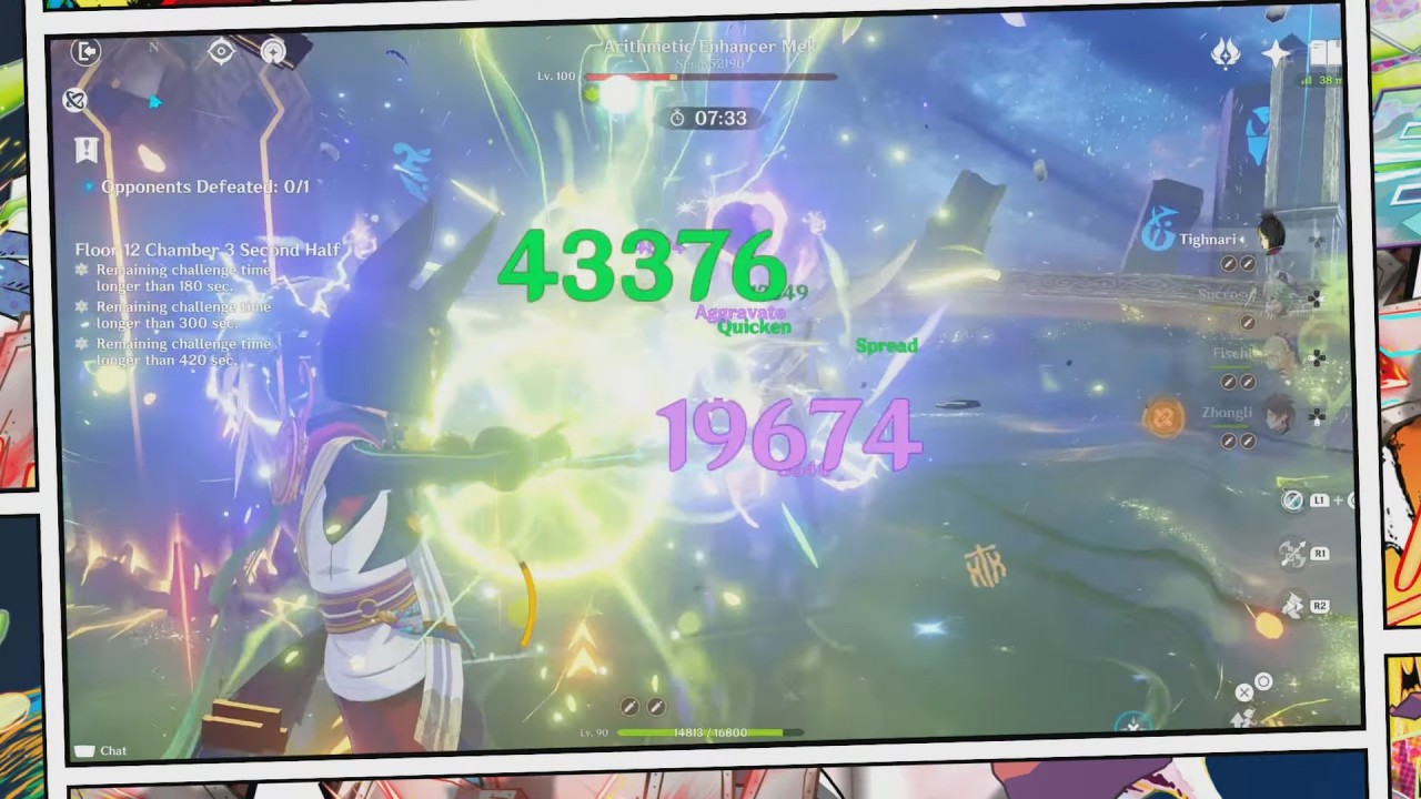 C6 Tighnari Spiral Abyss Floor 12 (19/12/2025) #genshinimpact #spiralabyss #hexerei