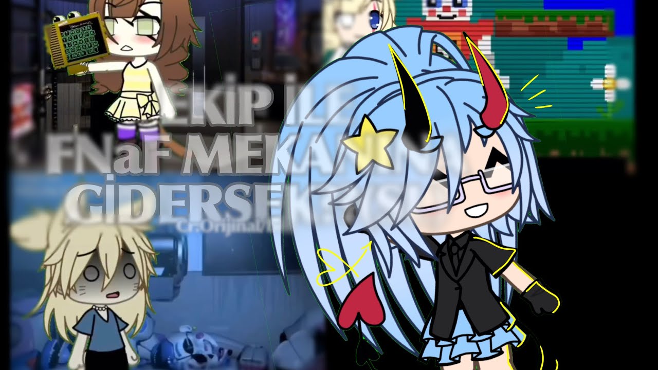 EKİP İLE FNaF MEKANINA GİDERSEK??(SL)/CR:FİKİR BENİM/#keşfet/@Gamer_Nixeeasyy 