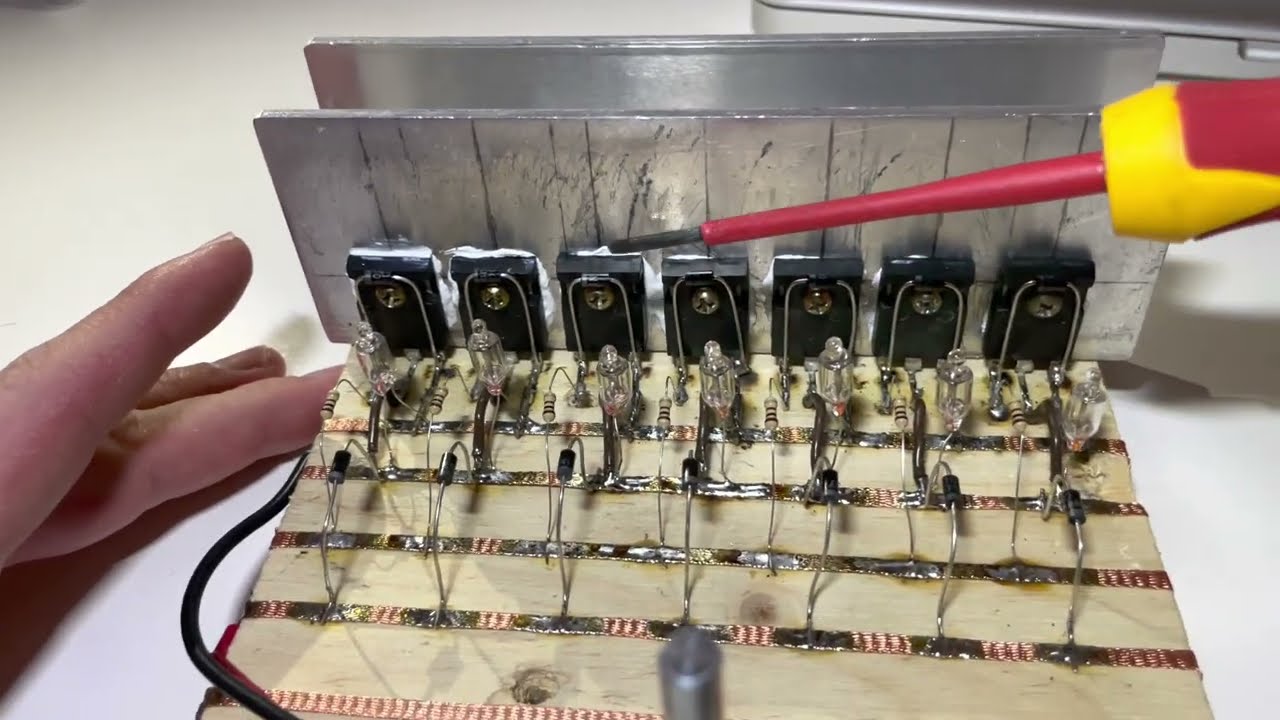 Fabrication de l’électronique pour la bobine Bedini vidéo 3￼