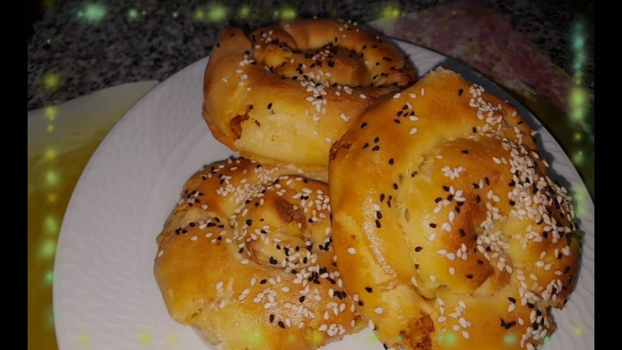 GLUTENSİZ ELDE AÇMA GÜL BÖREĞİ #börek