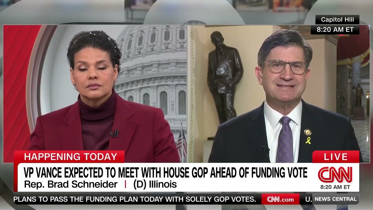 Rep. Schneider joins CNN to discuss the harmful Republican-led Continuing Resolution.