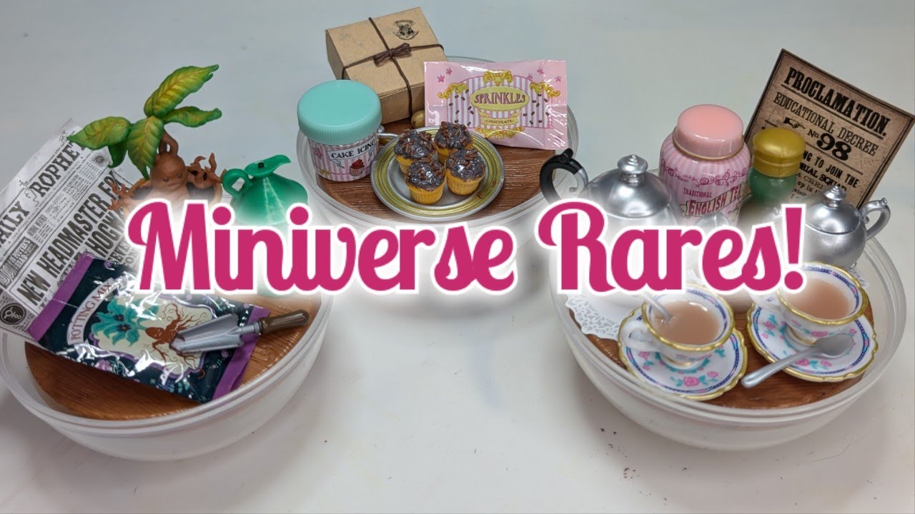 I Finally Found All 3 Rares! Miniverse Harry Potter Potions Series Magical Miniature Monday!