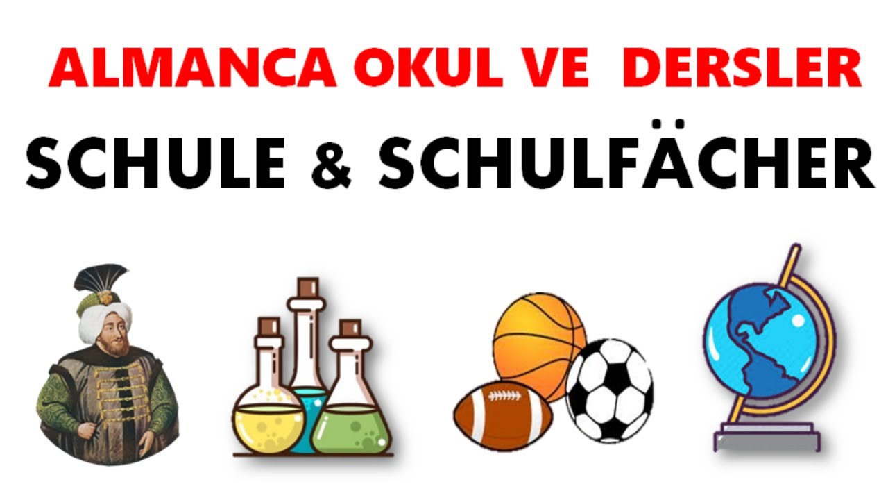 Okul ve Dersler -12.DERS ALMANCA|9.sınıf 2.ÜNİTE