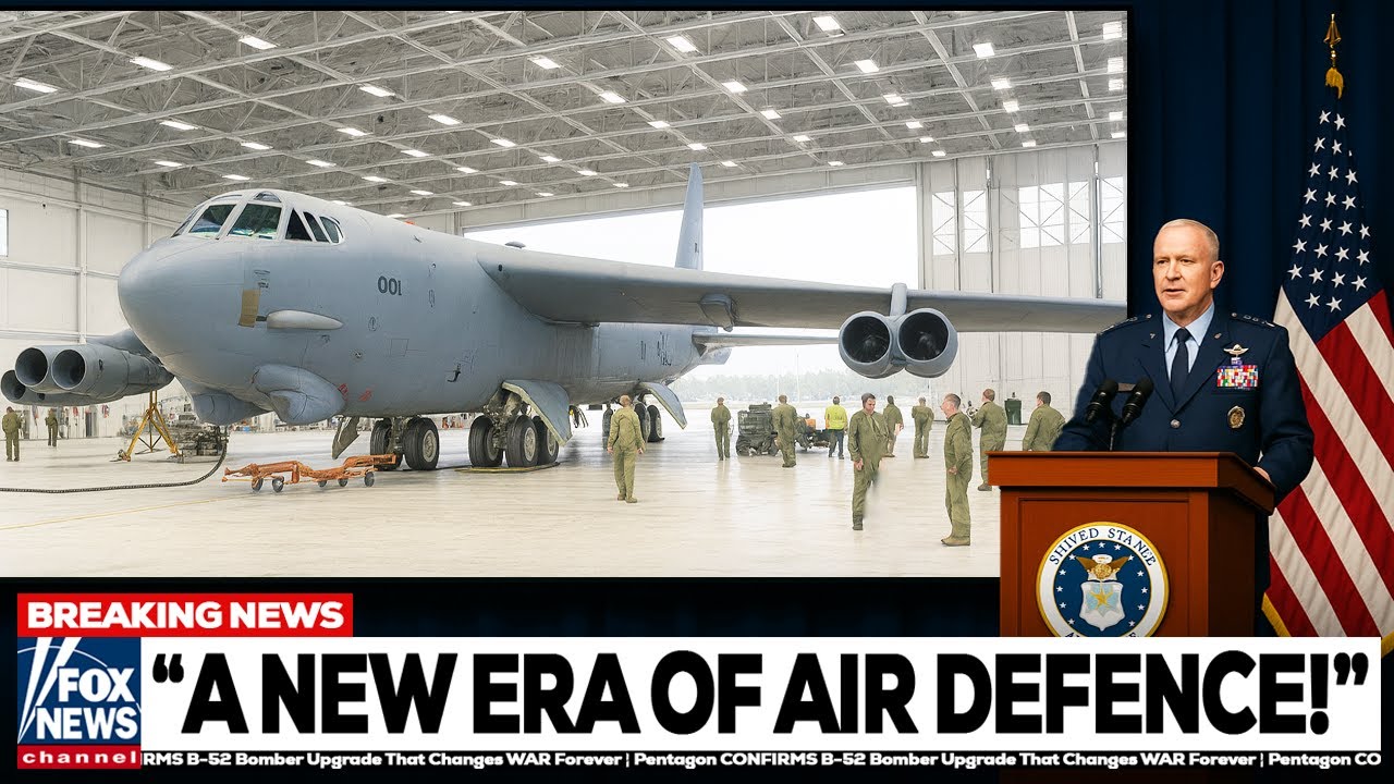 Pentagon REVEALS B-52 Bomber Upgrade With INSANE Features That Changes WAR Forever