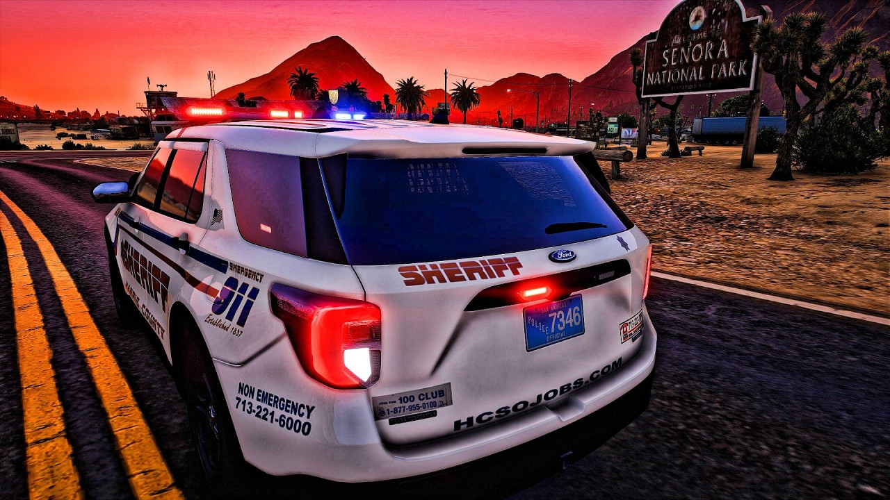 GTA 5 Sheriff Patrol | GTA 5 Mod Lspdfr|| #lspdfr #stevethegamer55