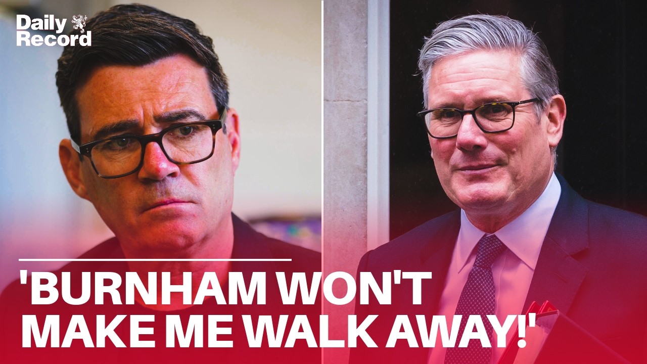 Keir Starmer &lsquo;will not walk away&rsquo; after Andy Burnham vows leadership challenge