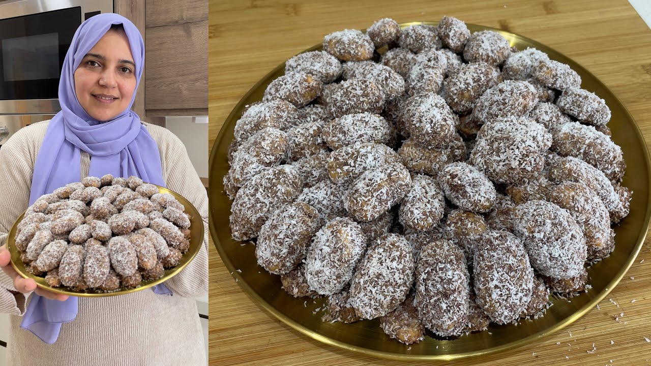 هاد الحلوى جربوها على ضمانتي ماغاديش تندمو😍 دواز اتاي او حلويات العيد بمكونات بسيطة وكمية كبيرة