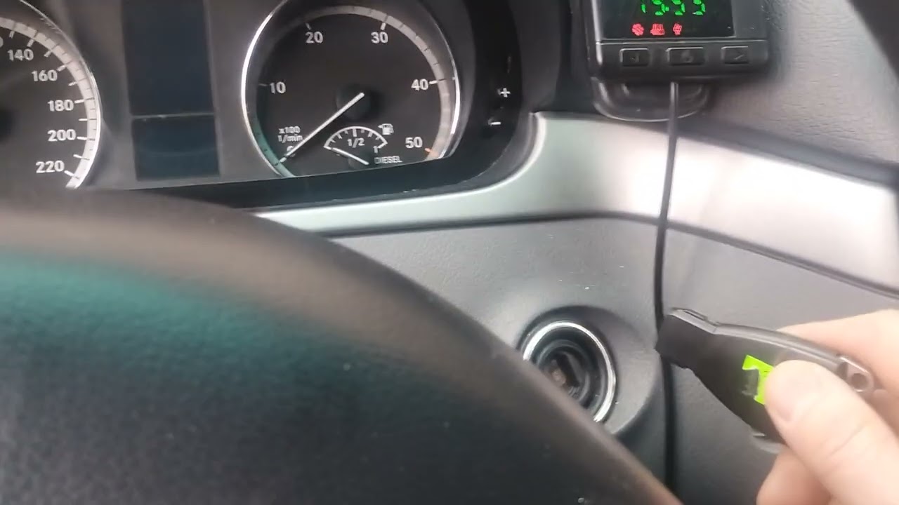Mercedes Vito ,programowanie nowego kluczyka.