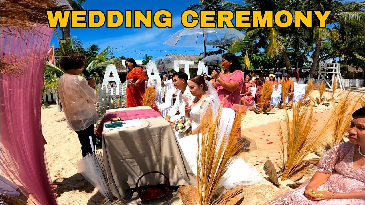 WEDDING CEREMONY|ATLAZA RESORT BURIAS ISLAND MASBATE|2GLEGTV