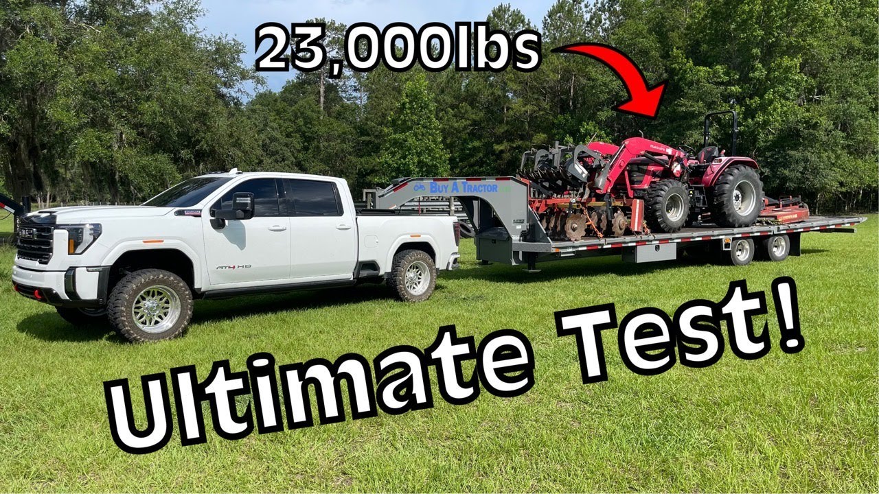 Abusing My 2024 GMC 2500HD While Towing! Full Throttle Pulls!