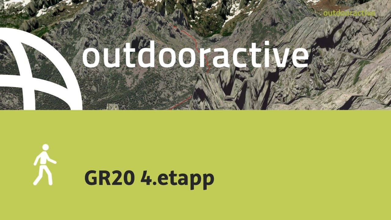 Interactive 3D video: GR20 4.etapp