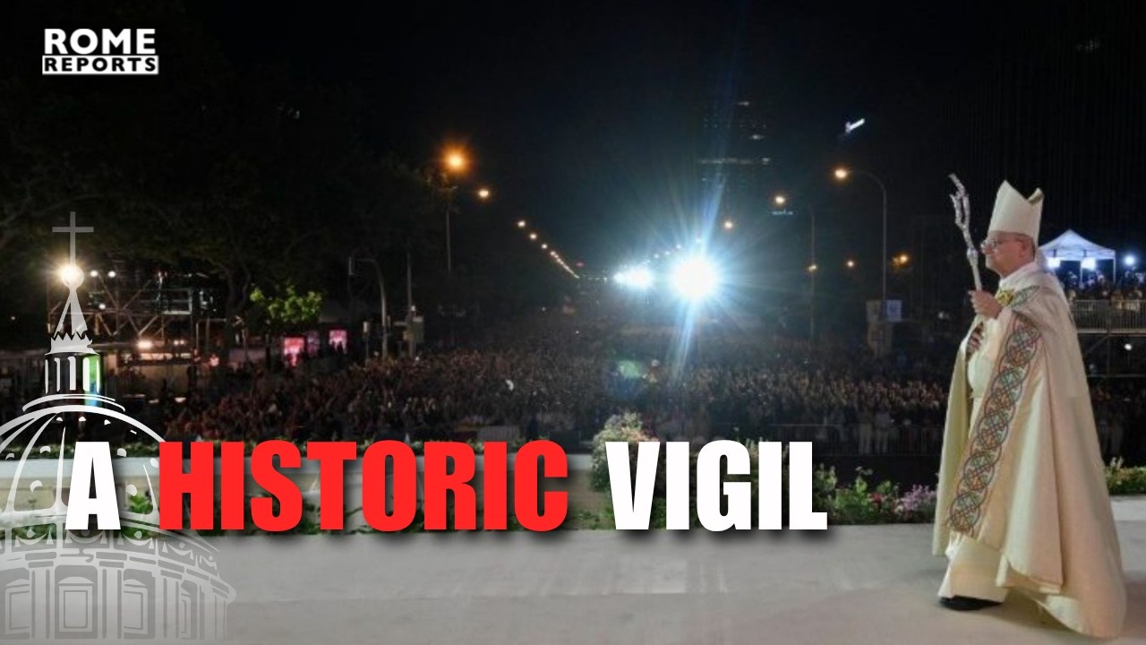 Madrid turns out for Pope Leo XIV in historic prayer vigil