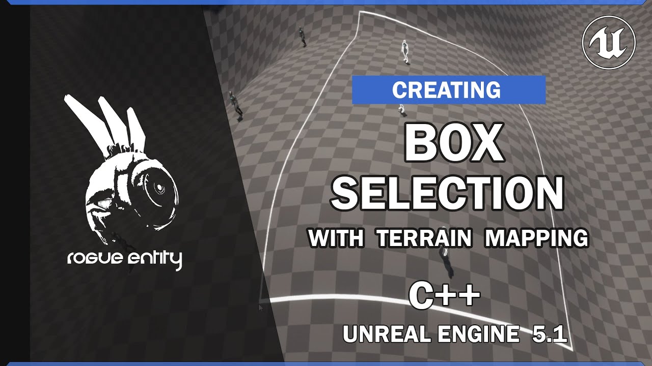 Выбор рамки RTS с помощью Unreal Engine 5 на C++