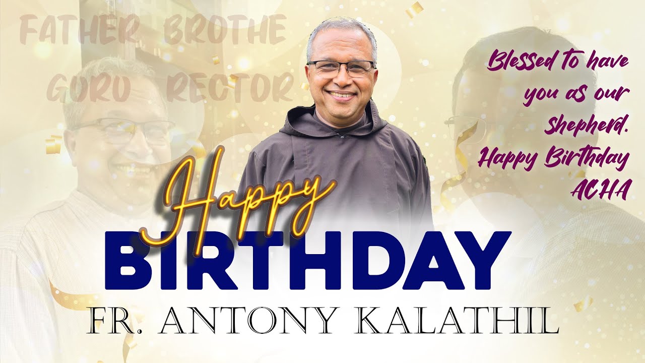 HAPPY BIRTHDAY ACHA