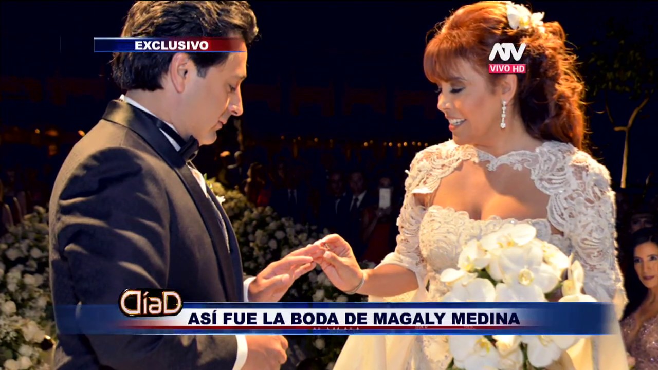 Revisa todo el glamour de la boda de Magaly Medina
