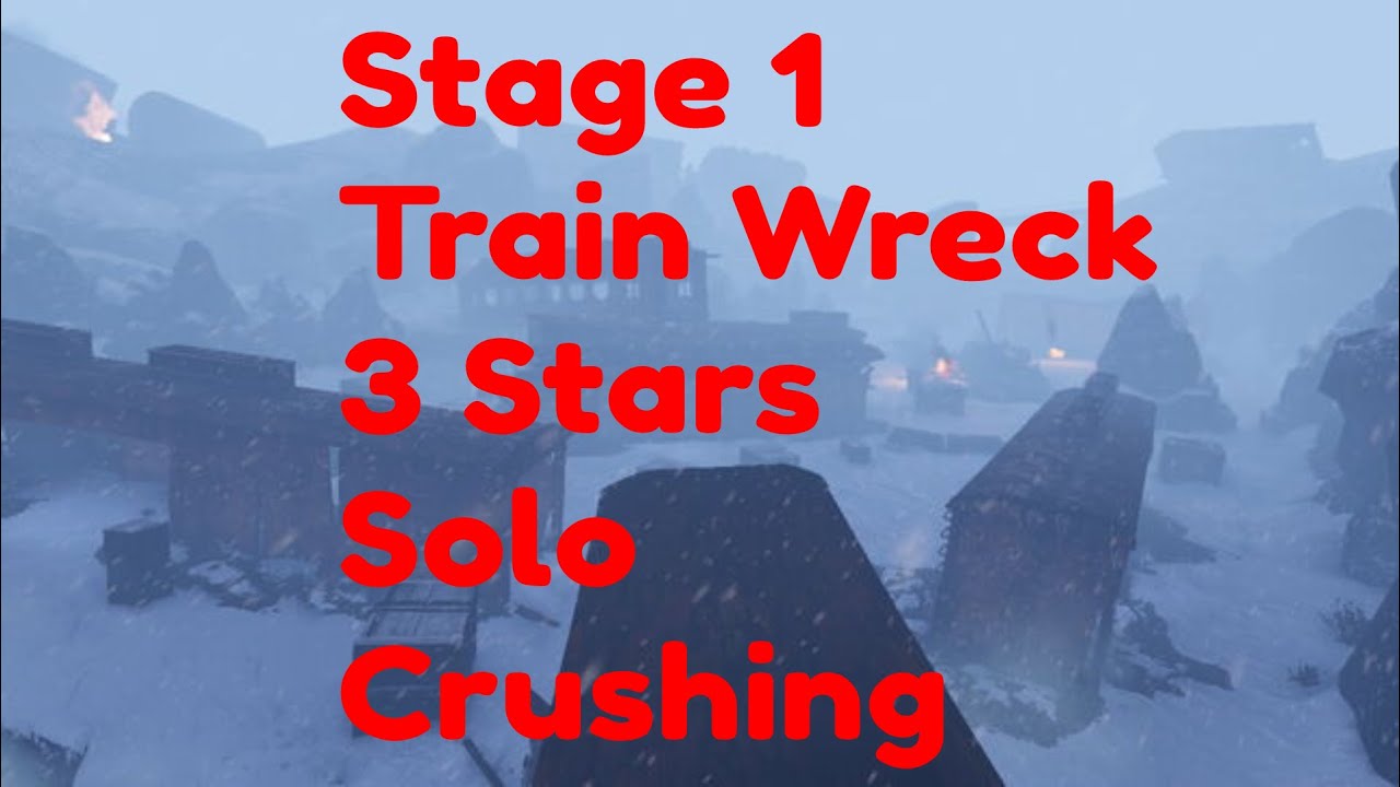Uncharted 4 Survival | Stage 1: Train Wreck | Crushing | 3 Stars Solo 4K