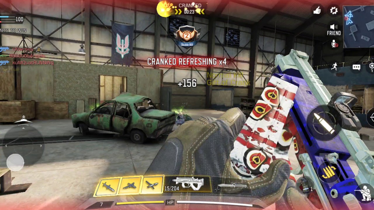 cod mobile-cranked gameplay