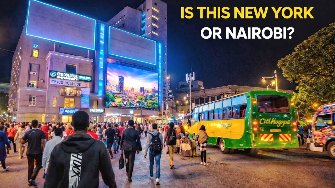 Nairobi at Night Looks INSANE 🔥 Is This Really Africa?!