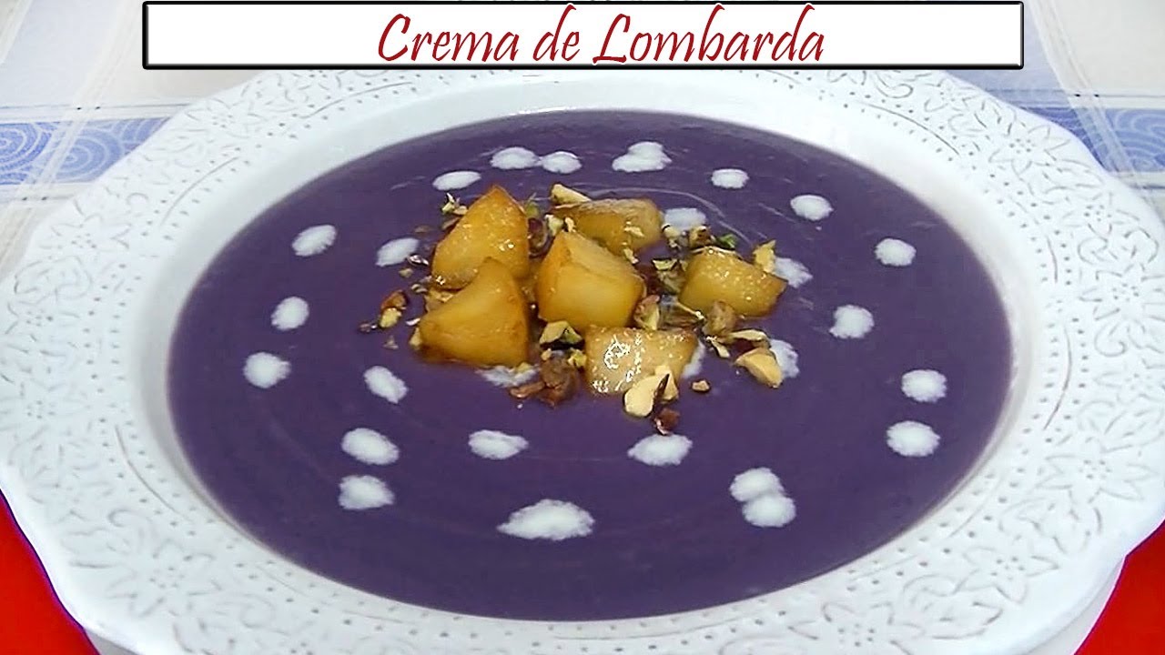 🍴 Crema de Col Lombarda | Receta de Cocina en Familia
