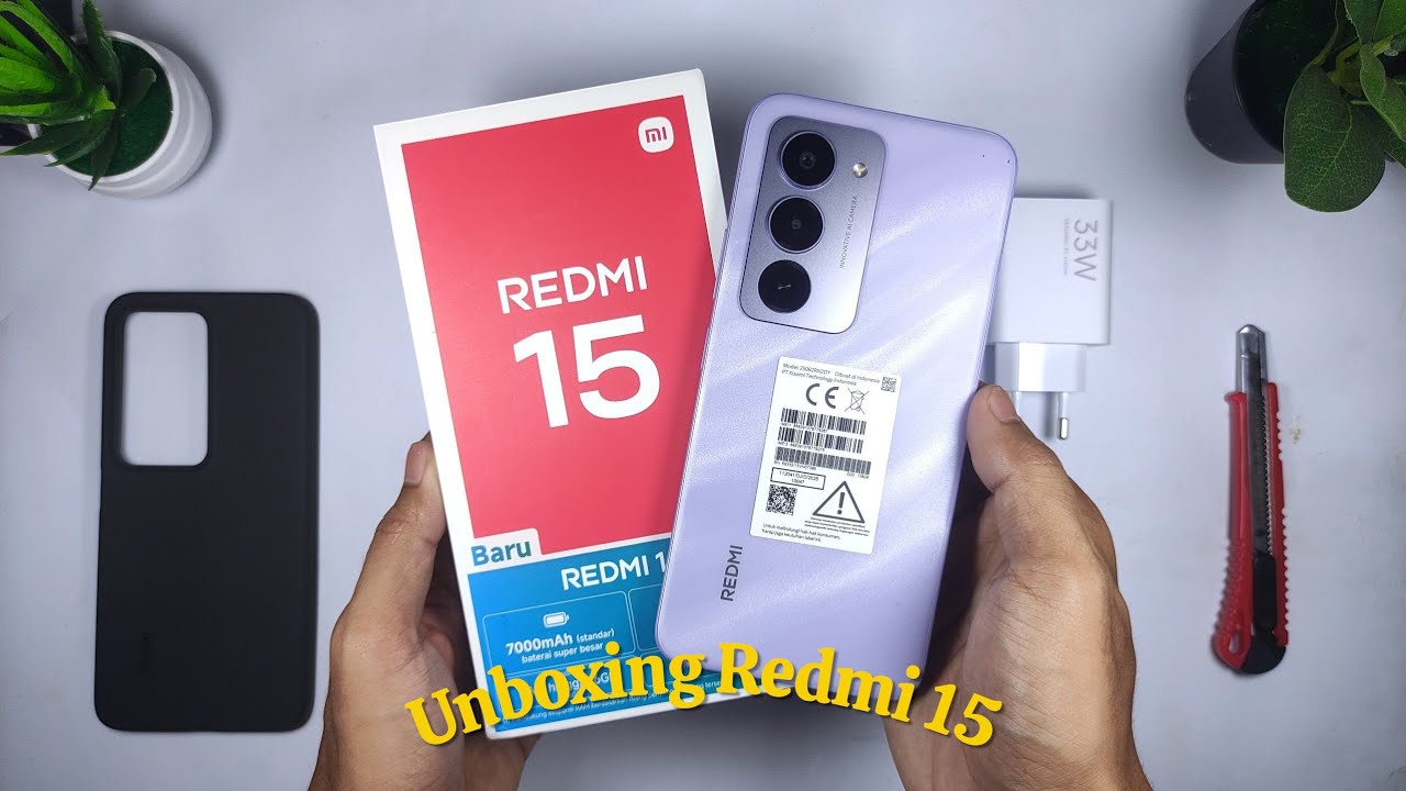 Aesthetic Unboxing Redmi 15 + Setup🔥 Bikin Makin Pengen Beli!