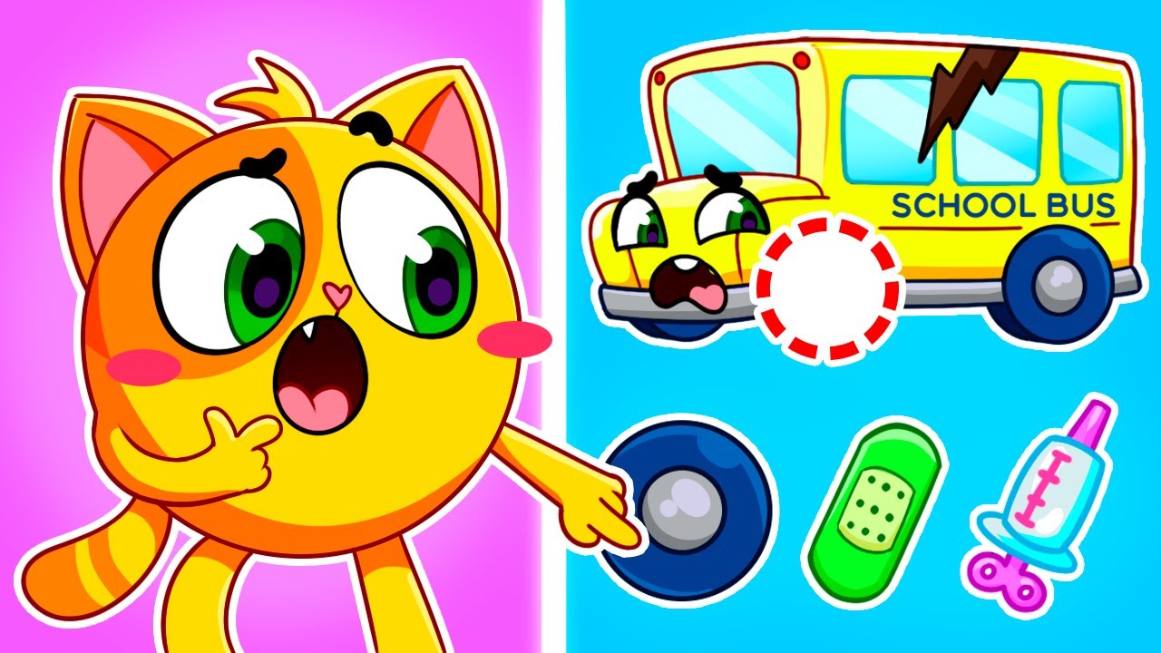Boo Boo Car Songs 🎶 🚘  Amazing Songs to Listen | Muffin Socks Nursery Rhymes