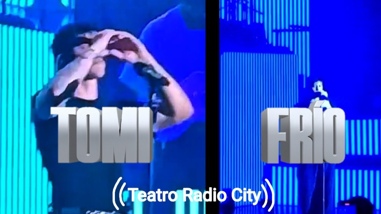 Robleis - Tomi / Frío (En Vivo Mar Del Plata Teatro Radio City) [Pov Rob Pop Tour]