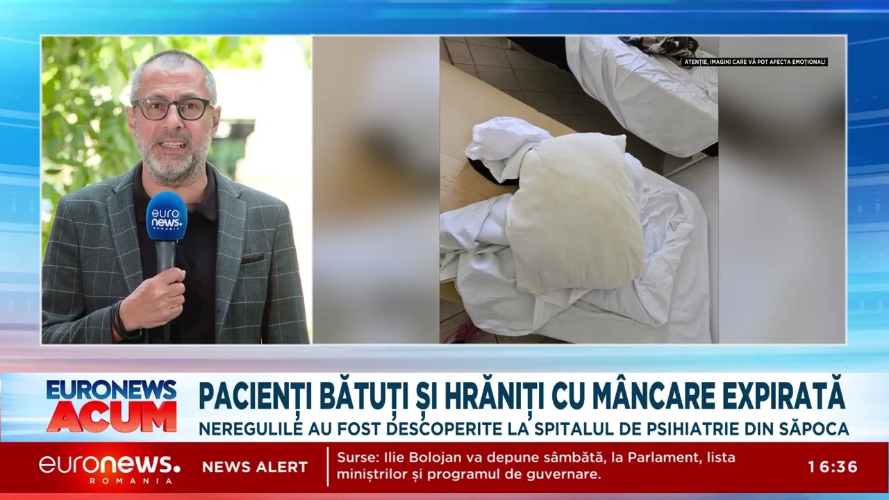 Pacienți bătuți și hrăniți cu mâncare expirată