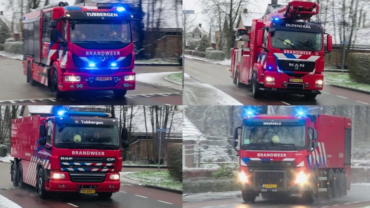 [PRIMEUR 05-2641] Veel brandweer met spoed naar grote Uitslaande Woningbrand in Oud Ootmarsum