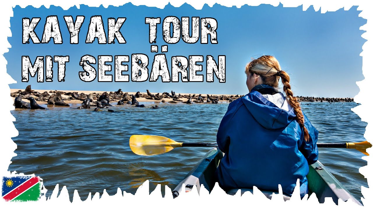Kayak Tour mit Seebären - Robben in Walvis Bay - Namibia Reise #01