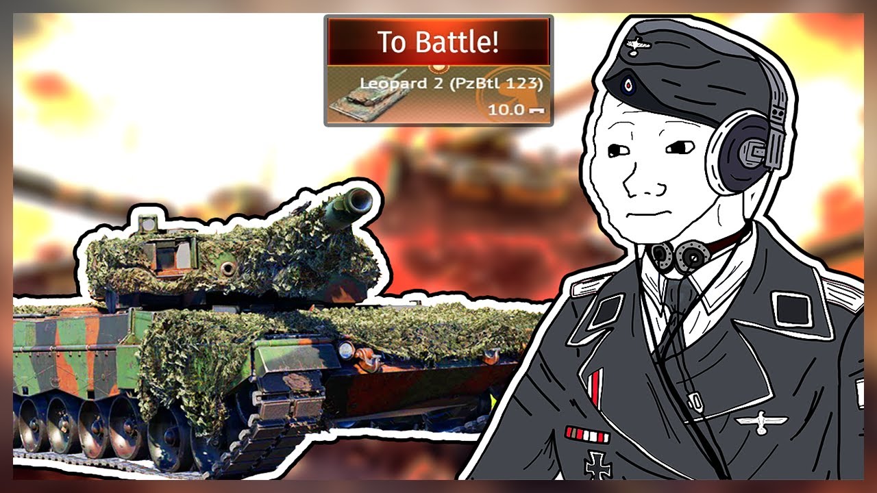 German BEAST! Leopard 2A4 (PZBTL 123) - WAR THUNDER