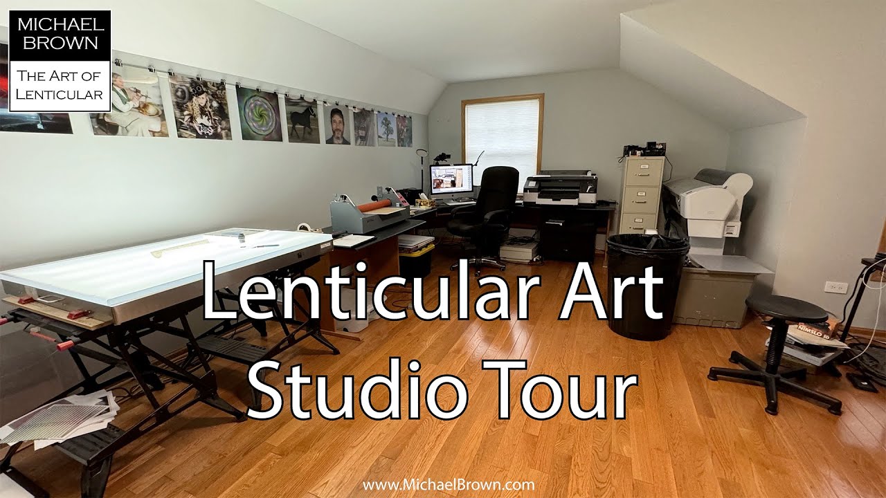 Behind the Scenes - Lenticular Art Studio Tour